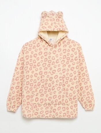 Hoodies en maille peluche