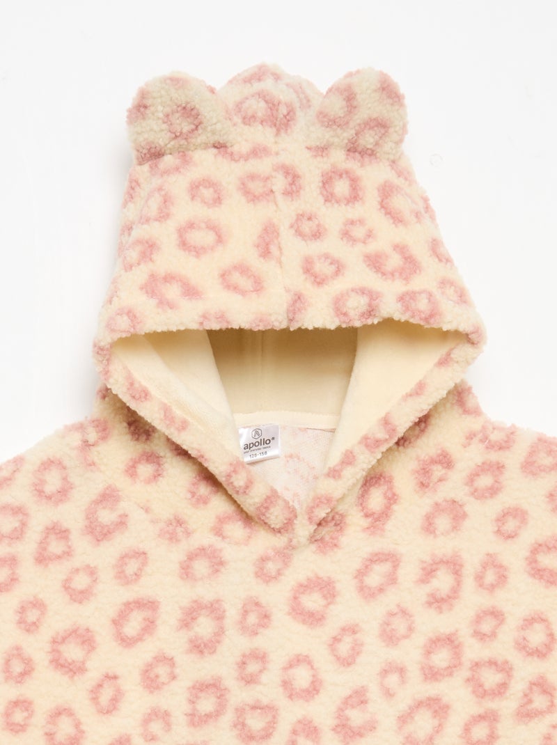 Hoodies en maille peluche Rose - Kiabi