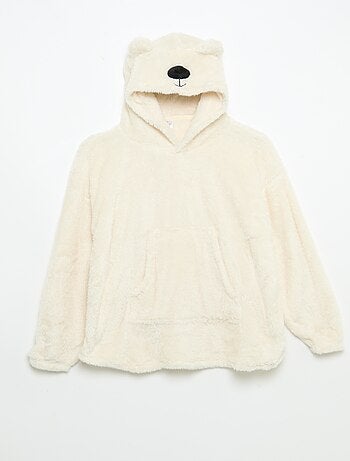 Hoodies en maille peluche