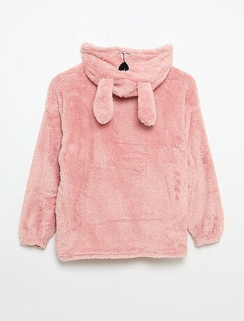Hoodies en maille peluche