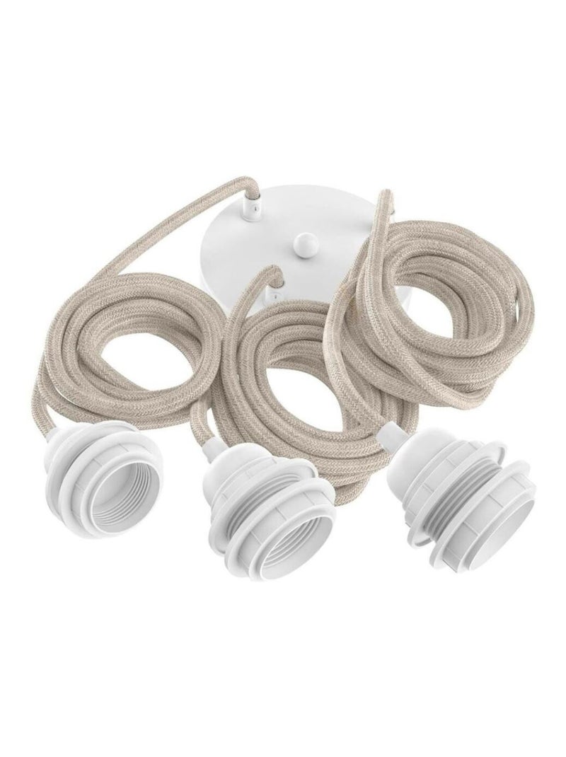 Hoopzi - Suspension Hang 3 cordes Blanc cassé - Kiabi