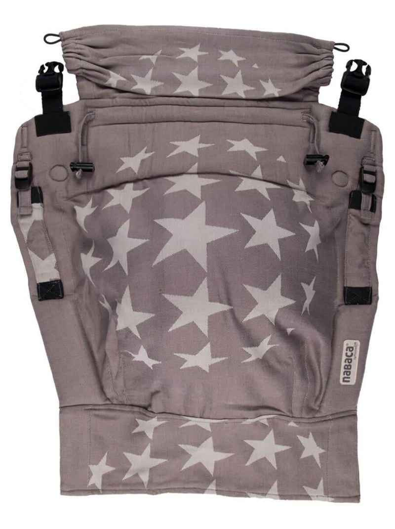 Hoppediz Accessoires de portage Nabaca Panneau supplémentaire taille L Gris Argenté Blanc - Kiabi