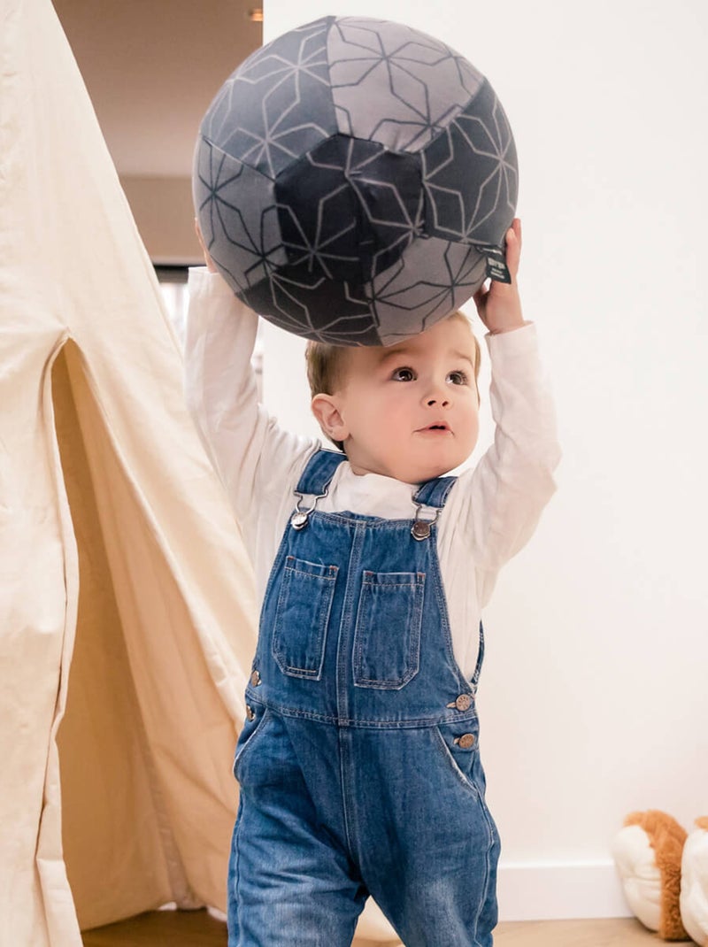 Hoppediz Bal pour enfants Housse de ballon Bleu denim - Kiabi