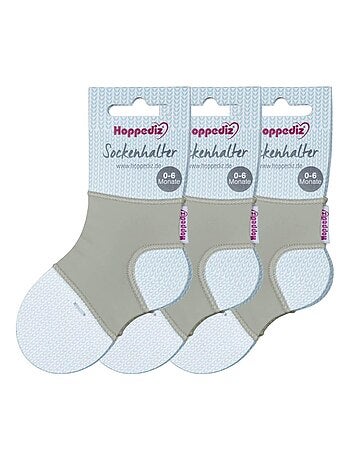 Hoppediz Chaussettes bébé Attache-chaussettes