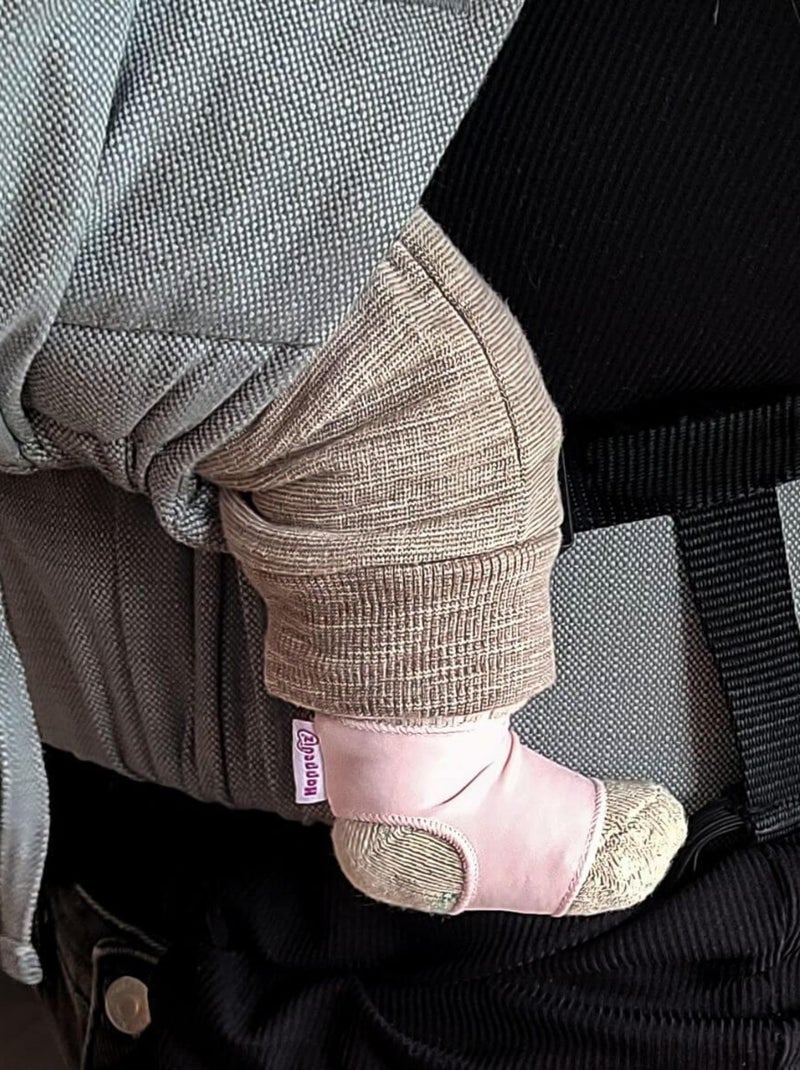 Hoppediz Chaussettes bébé Attache-chaussettes Rose - Kiabi