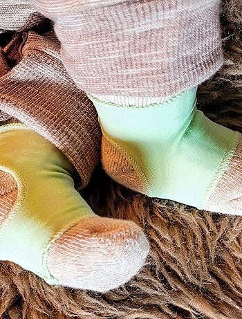 Hoppediz Chaussettes bébé Attache-chaussettes