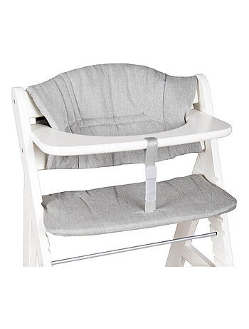 Hoppediz Coussin pour chaise enfant Set de coussins de siège pour chaise haute Hauck Alpha