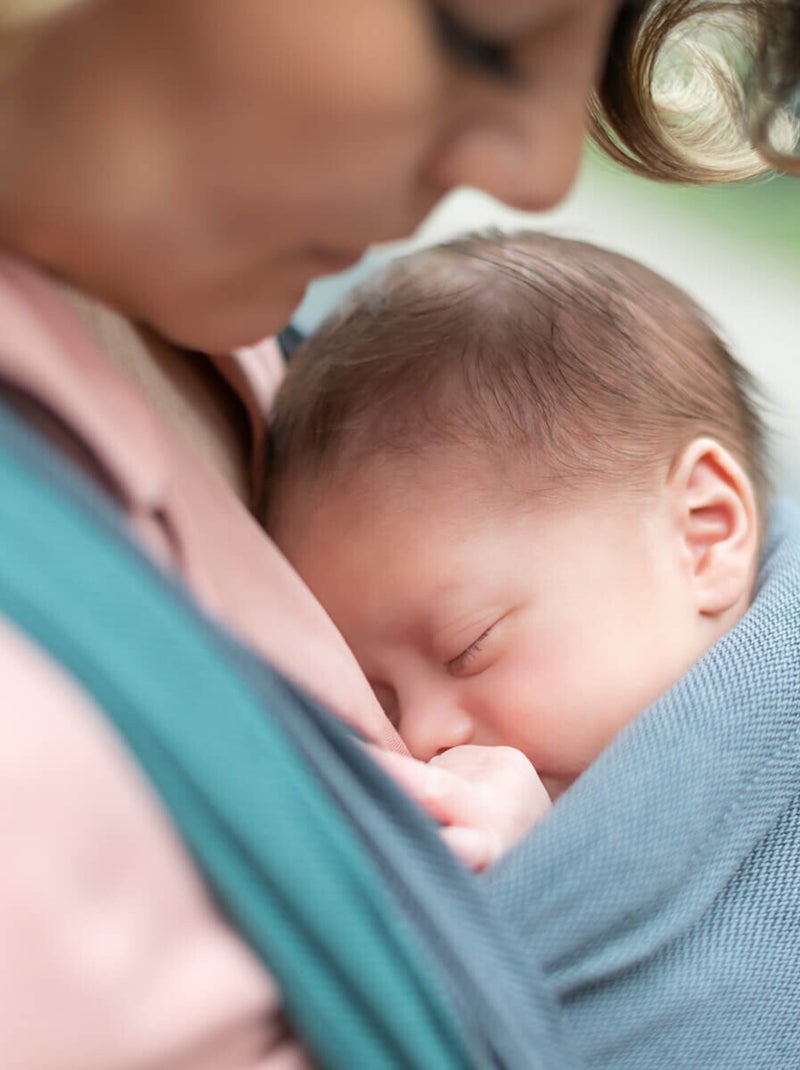 Hoppediz Écharpe de portage pour bébé prématuré Gris clair - Kiabi