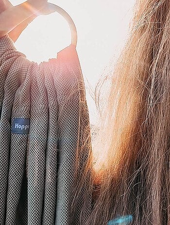 Hoppediz écharpe de portage ring-sling