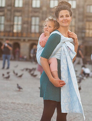 Hoppediz Écharpe de portage tissée bio