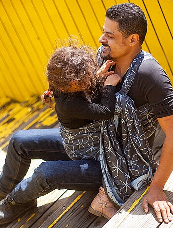 Hoppediz Écharpe de portage tissée bio