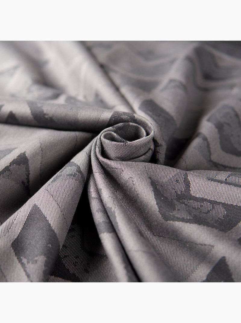 Hoppediz Écharpe de portage tissée bio Gris Gris anthracite - Kiabi