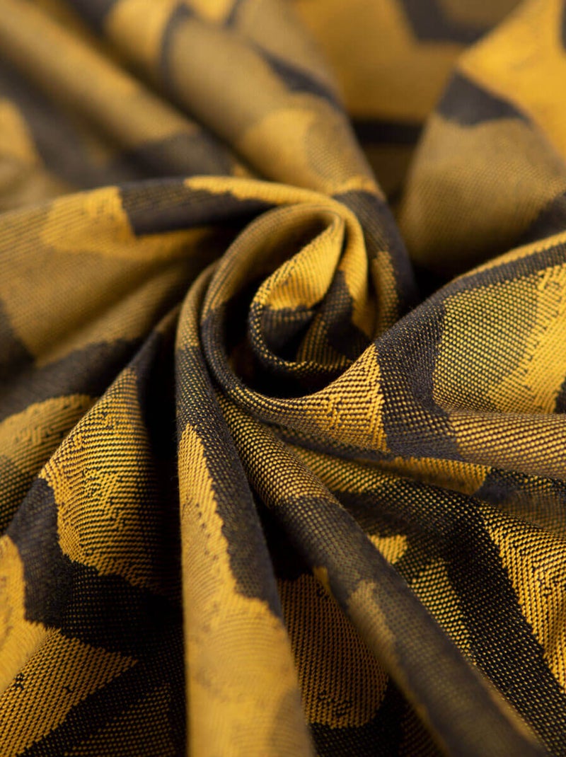 Hoppediz Écharpe de portage tissée bio Jaune - Kiabi