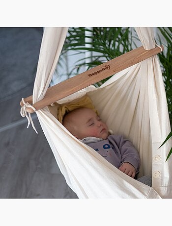 Hoppediz Hamac bébé à ressort Ensemble complet de berceau suspendu pour bébé