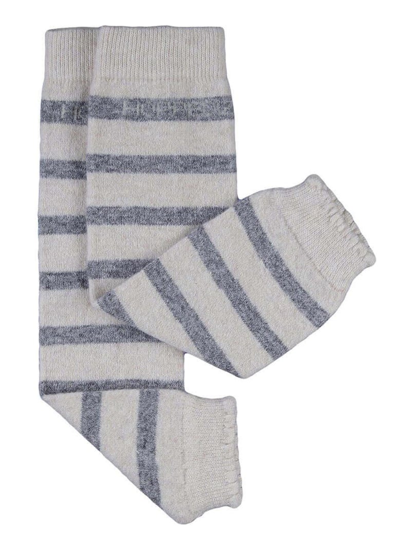 Hoppediz Jambières pour bébé en mérinos Gris Beige - Kiabi