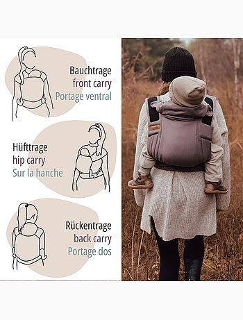 Hoppediz porte-bébé bondolino b.pure