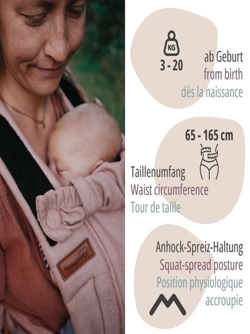 Hoppediz Porte-bébé Bondolino b.pure - Kiabi
