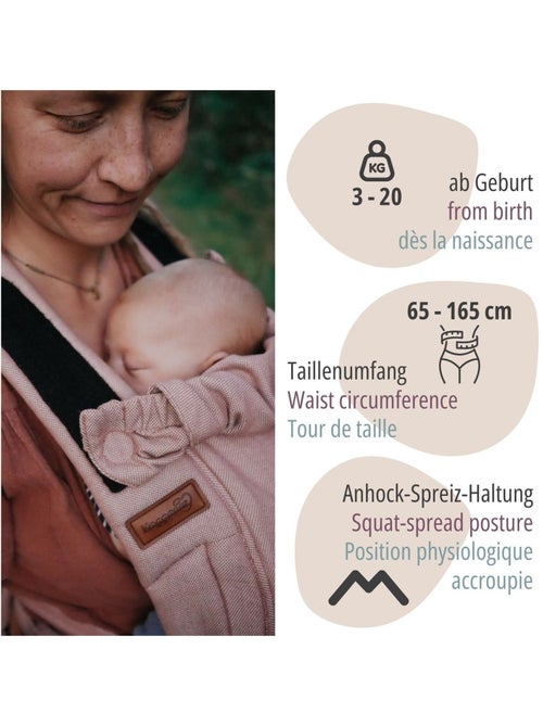 Hoppediz Porte-bébé Bondolino b.pure - Kiabi