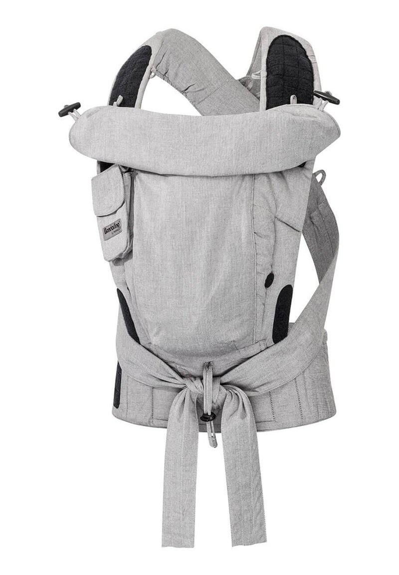 Hoppediz Porte-bébé Bondolino Plus (modèle 2023) Gris chiné - Kiabi