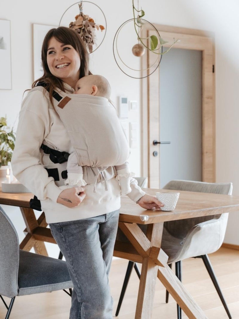 Hoppediz Porte-bébé Buckle Beige sable - Kiabi