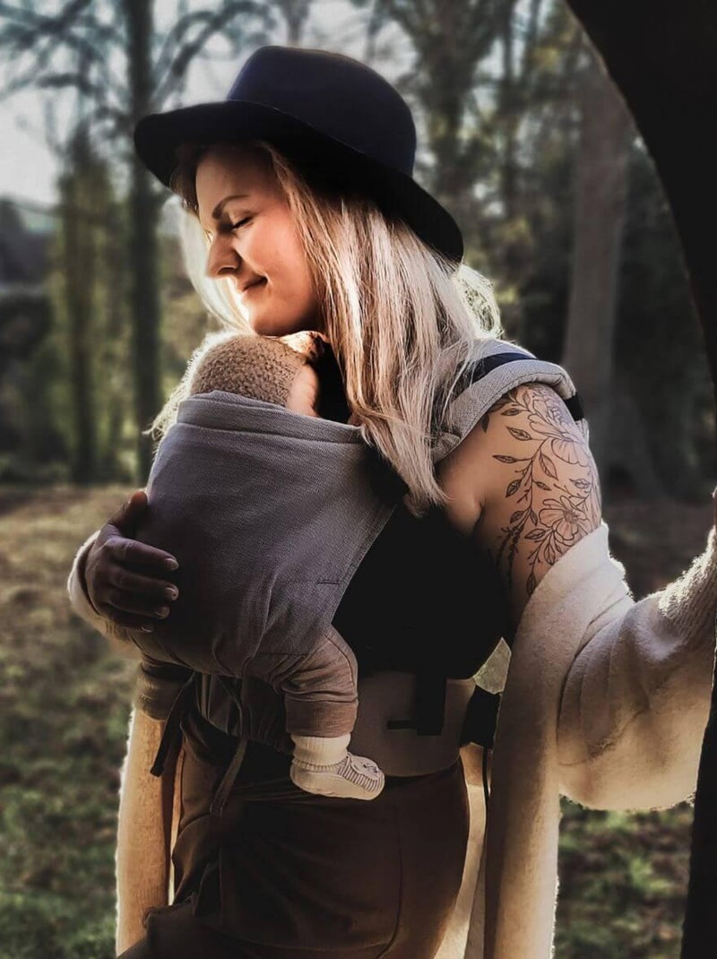 Hoppediz Porte-bébé Buckle Gris - Kiabi