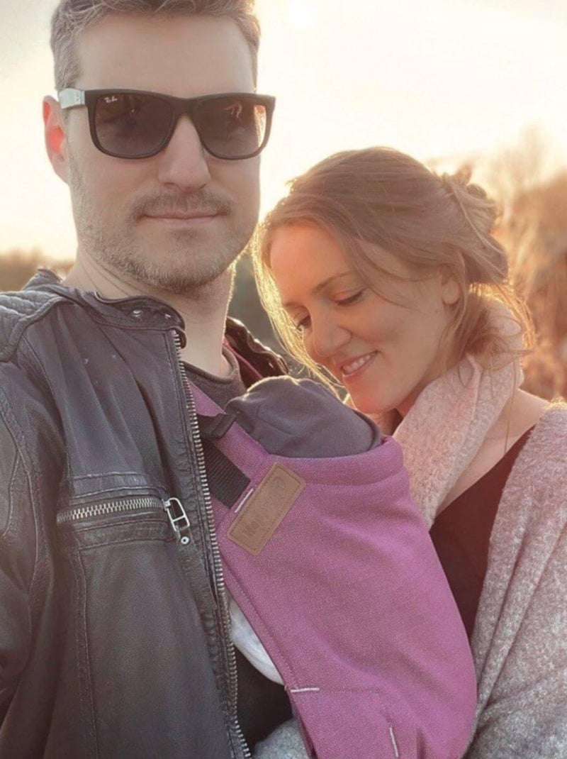 Hoppediz Porte-bébé Buckle Violet clair - Kiabi