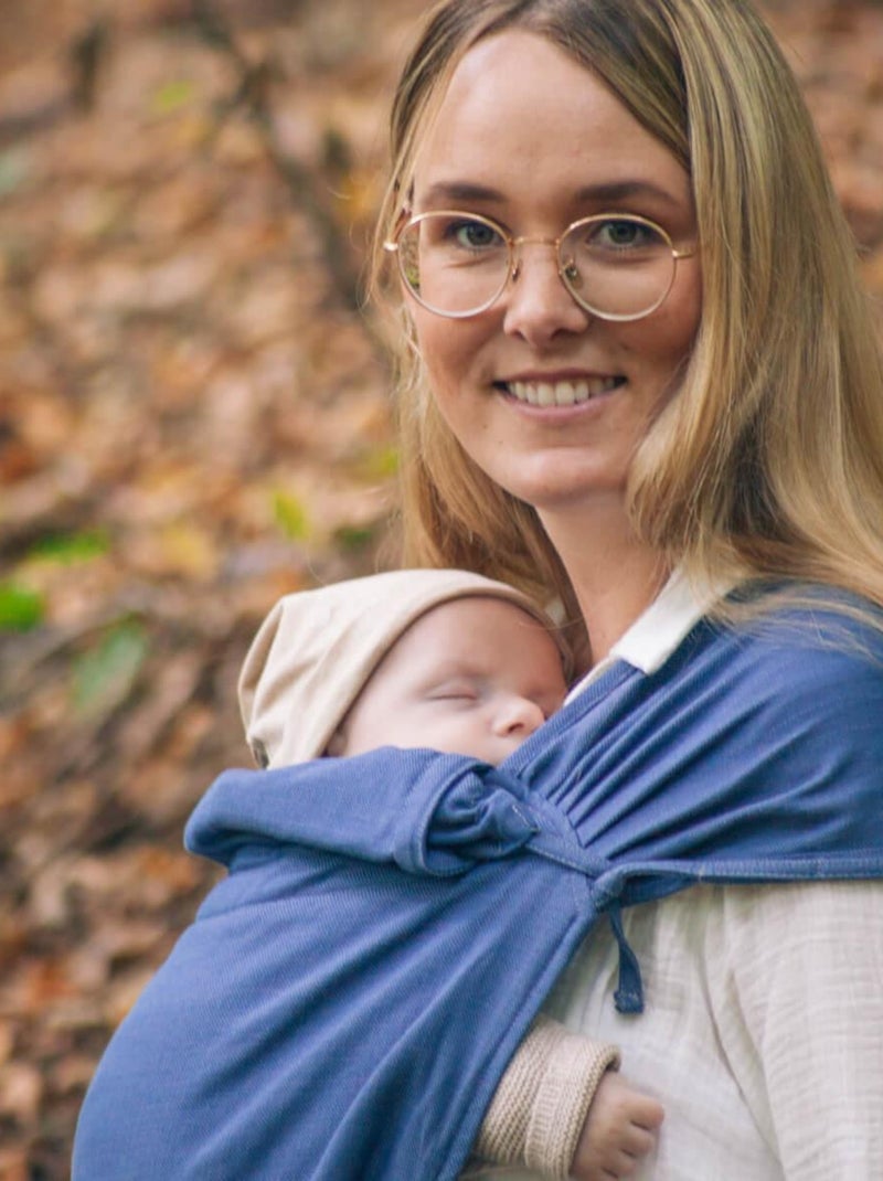 Hoppediz Porte-bébé Hop-Tye Advanced Bleu - Kiabi