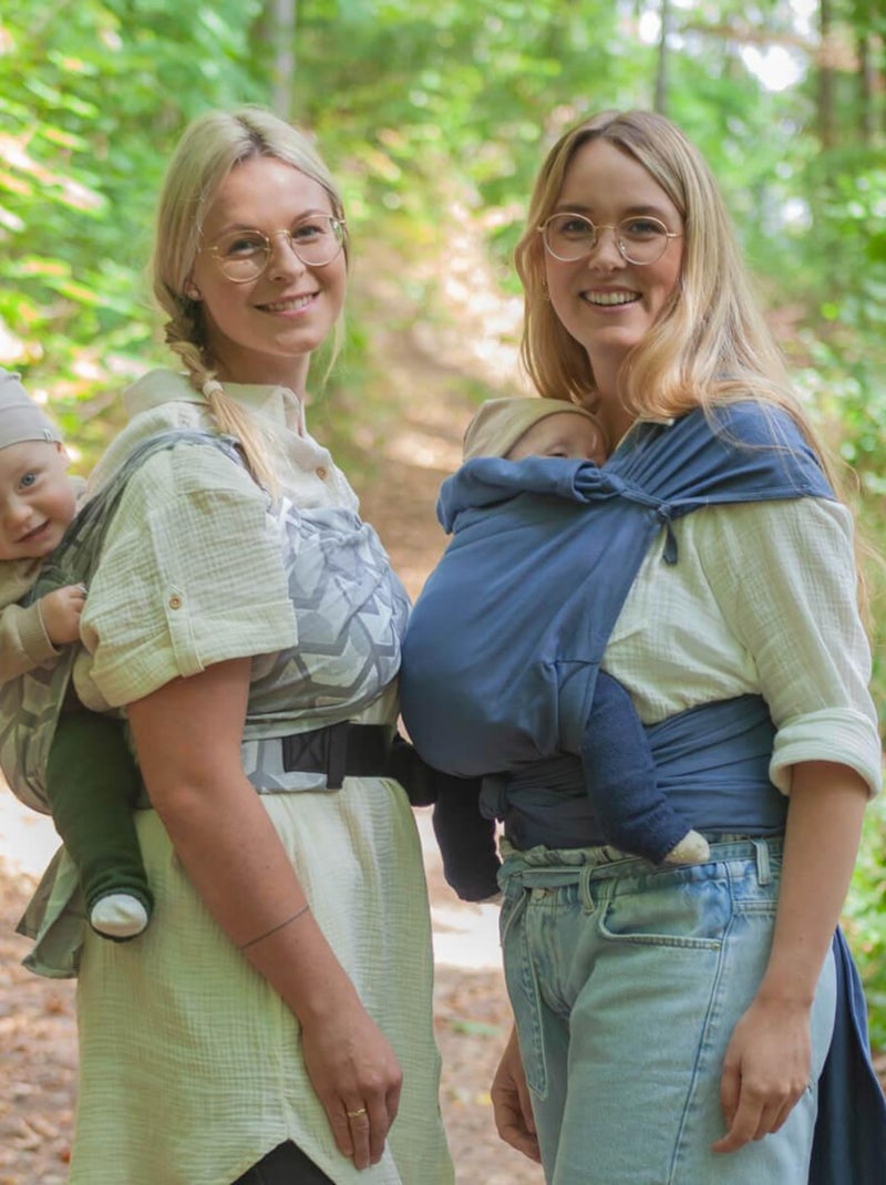 Hoppediz Porte-bébé Hop-Tye Advanced Bleu - Kiabi
