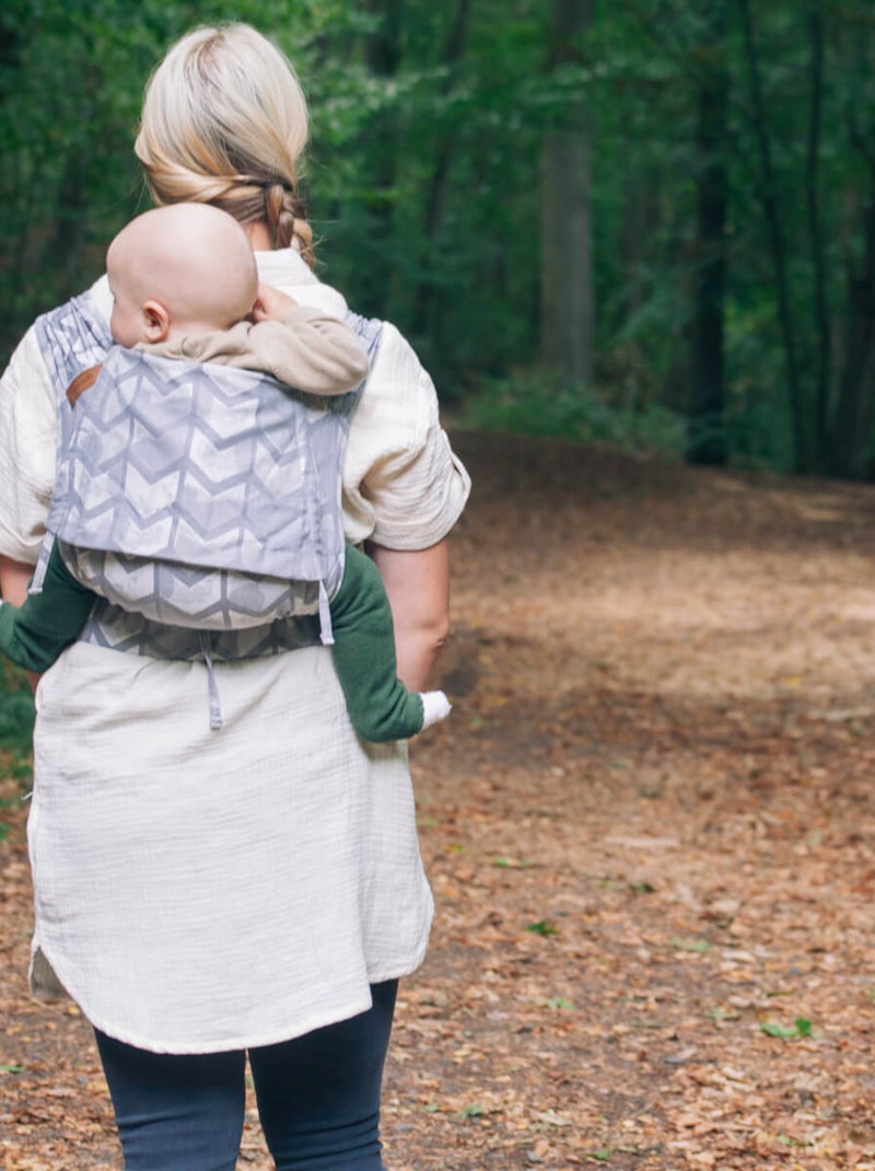 Hoppediz Porte-bébé Hop-Tye Advanced Gris Gris clair - Kiabi