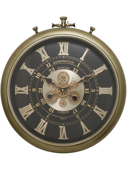 Horloge à gousset en acier inoxydable fran - Kiabi