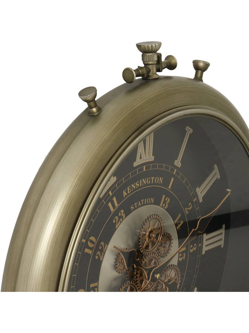 Horloge à gousset en acier inoxydable FRAN Noir - Kiabi