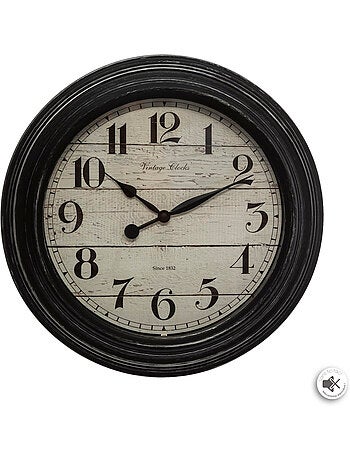 Horloge à moulures vintage ELYSSA