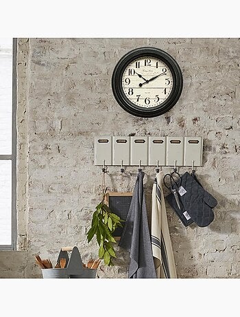 Horloge à moulures vintage ELYSSA