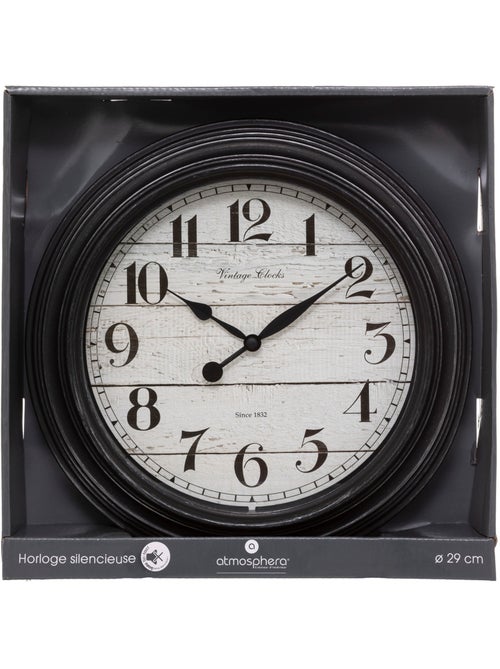 Horloge à moulures vintage ELYSSA - Kiabi