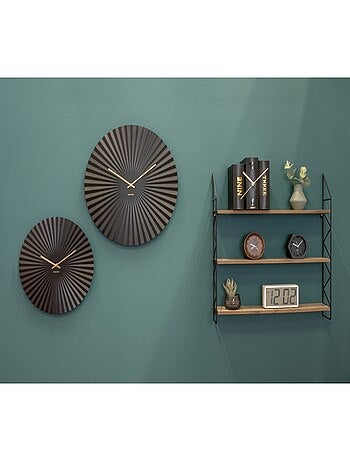 Horloge à poser design original effet livres BOOKS