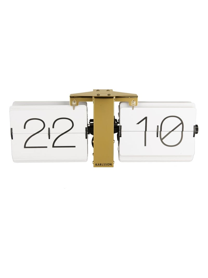 Horloge à poser design vintage No Case Blanc - Kiabi