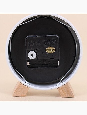 Horloge à poser en bois 14cm