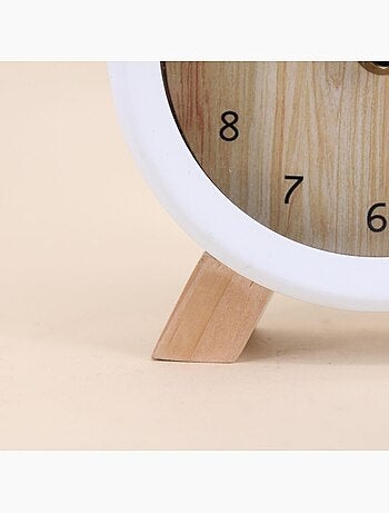 Horloge à poser en bois 14cm