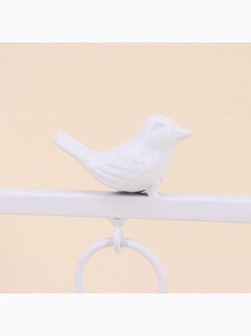 Horloge à poser en métal blanc 27cm - Kiabi