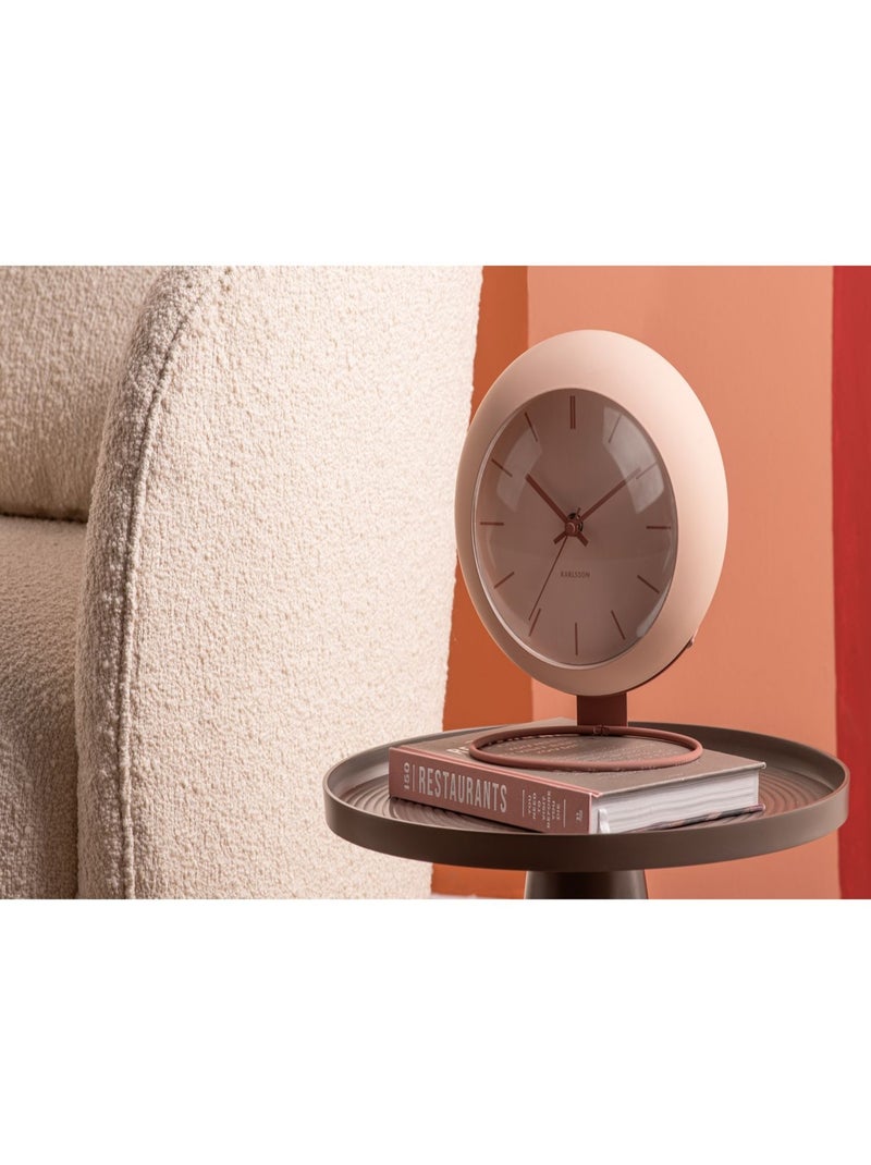 Horloge à poser Nirvana Globe Beige - Kiabi