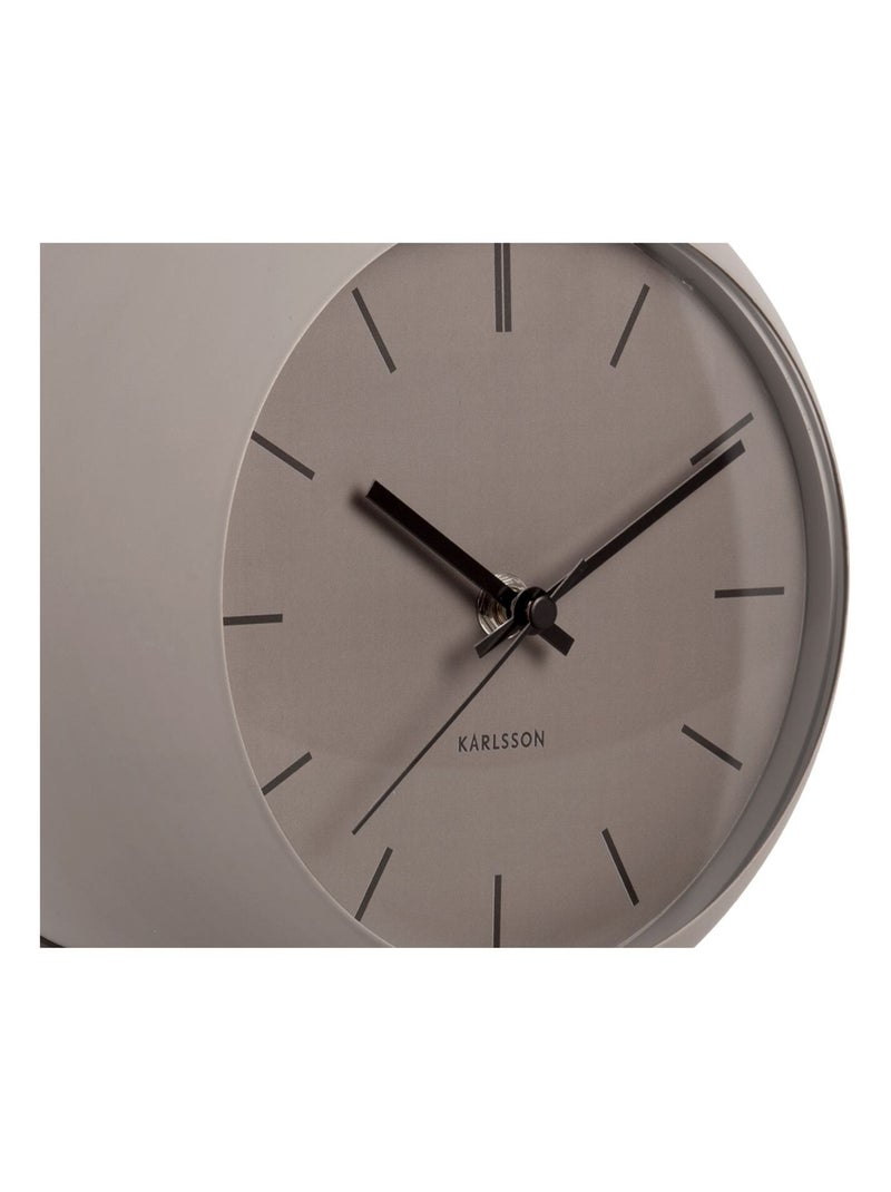 Horloge à poser Nirvana Globe Gris foncé - Kiabi