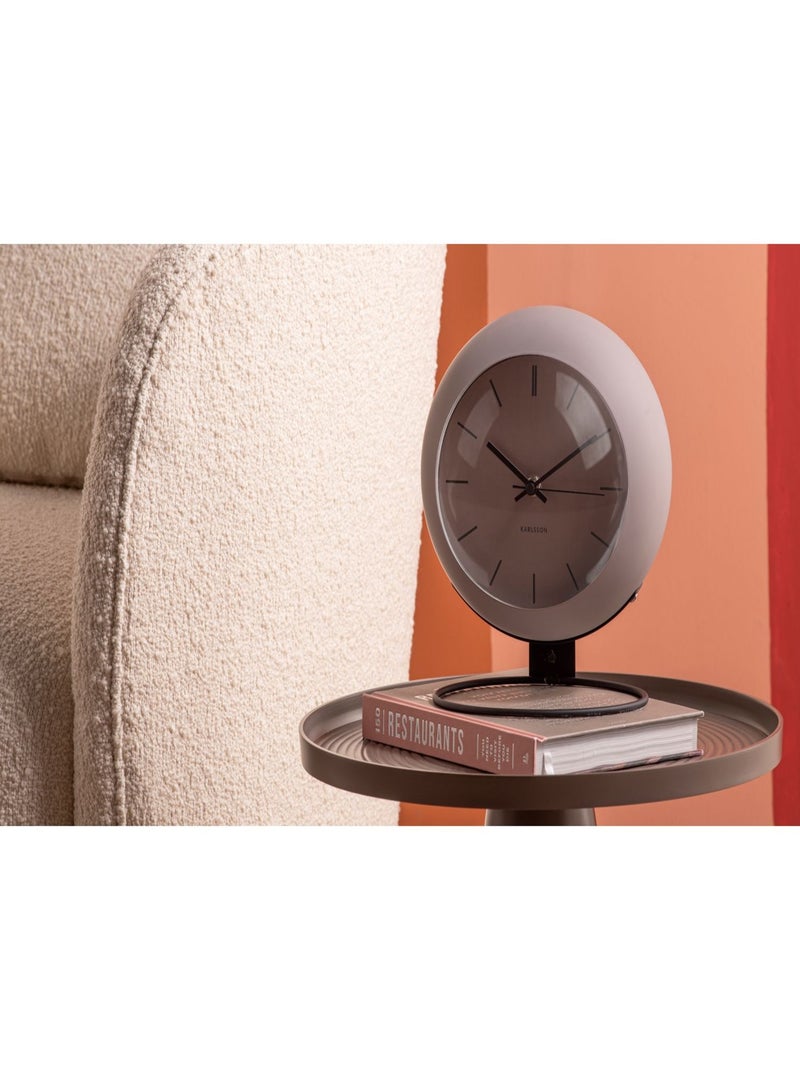 Horloge à poser Nirvana Globe Gris foncé - Kiabi