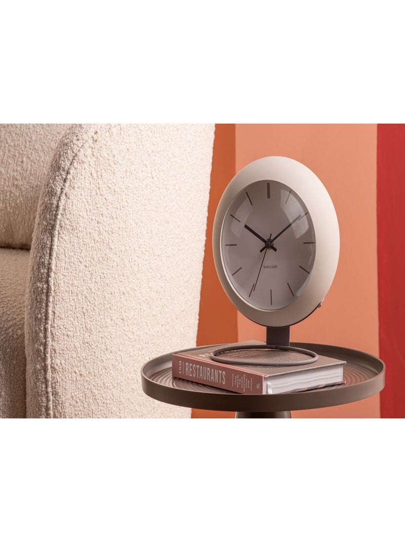 Horloge à poser Nirvana Globe Ivoire - Kiabi