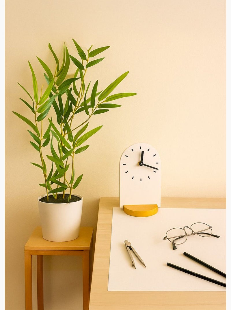 Horloge à poser style épuré - AFIBEL Blanc - Kiabi
