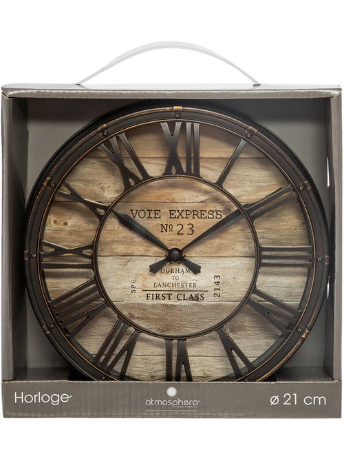 Horloge à poser VINTAGE - Kiabi