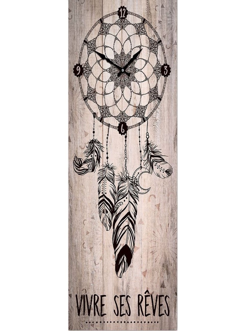 Horloge attrape rêve Beige - Kiabi