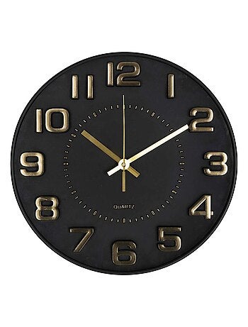 Horloge avec chiffres en relief DORIS