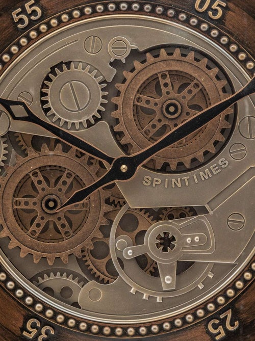 Horloge avec mécanisme en métal - Kiabi