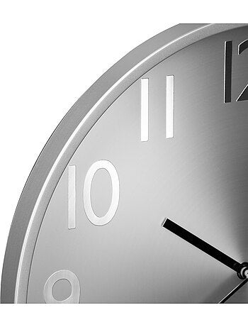 Horloge design métal brossé ANAE