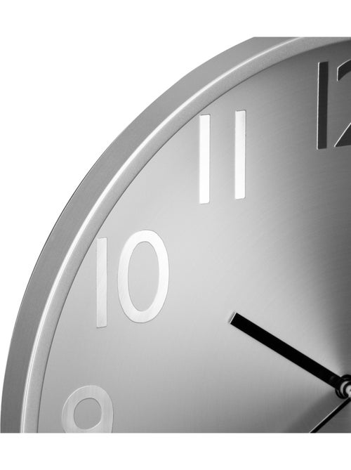 Horloge design métal brossé anae - Kiabi